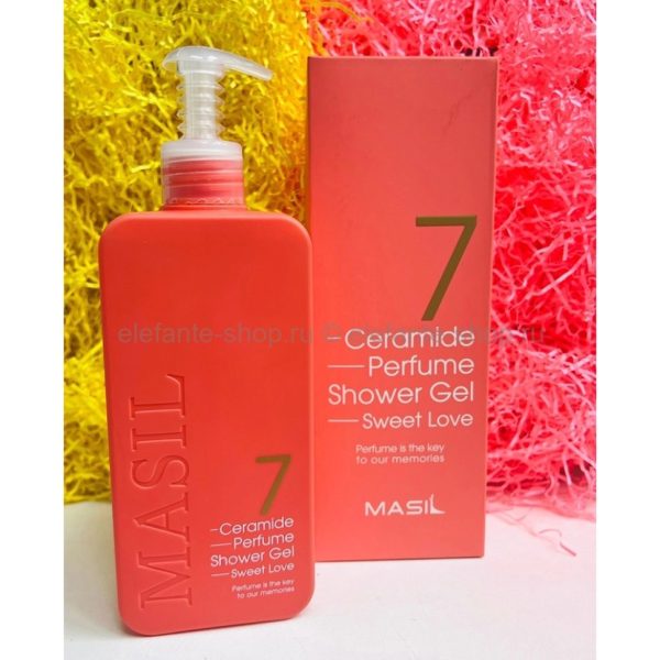 Masil 7 Ceramide Perfume Shower Gel Sweet Love - 300 ml - Image 3