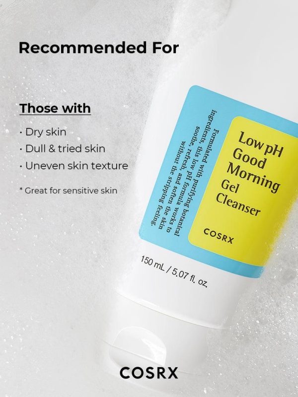 Cosrx Low pH Good Morning Gel Cleanser - 150ml - Image 4