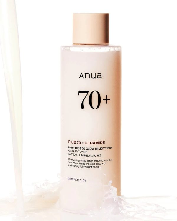 Anua Rice 70 Glow Milky Toner - 250ml - Image 2