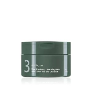 Numbuzin No.3 Pore & Makeup Cleansing Balm With Green Tea And Charcoal - 85gm