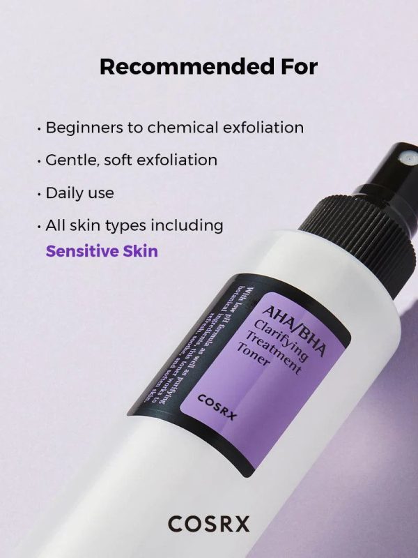 Cosrx AHA/BHA Clarifying Treatment Toner - 150ml - Image 2