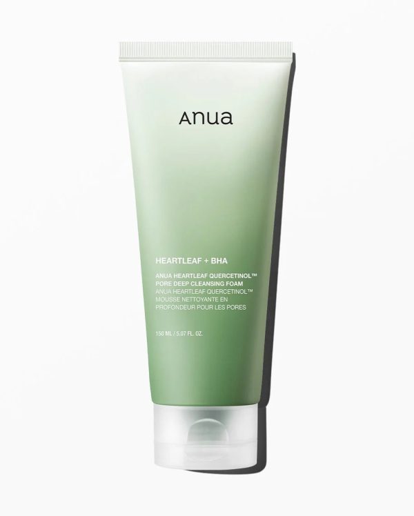 ANUA HEARTLEAF QUERCETINOL PORE DEEP CLEANSING FOAM 150ml